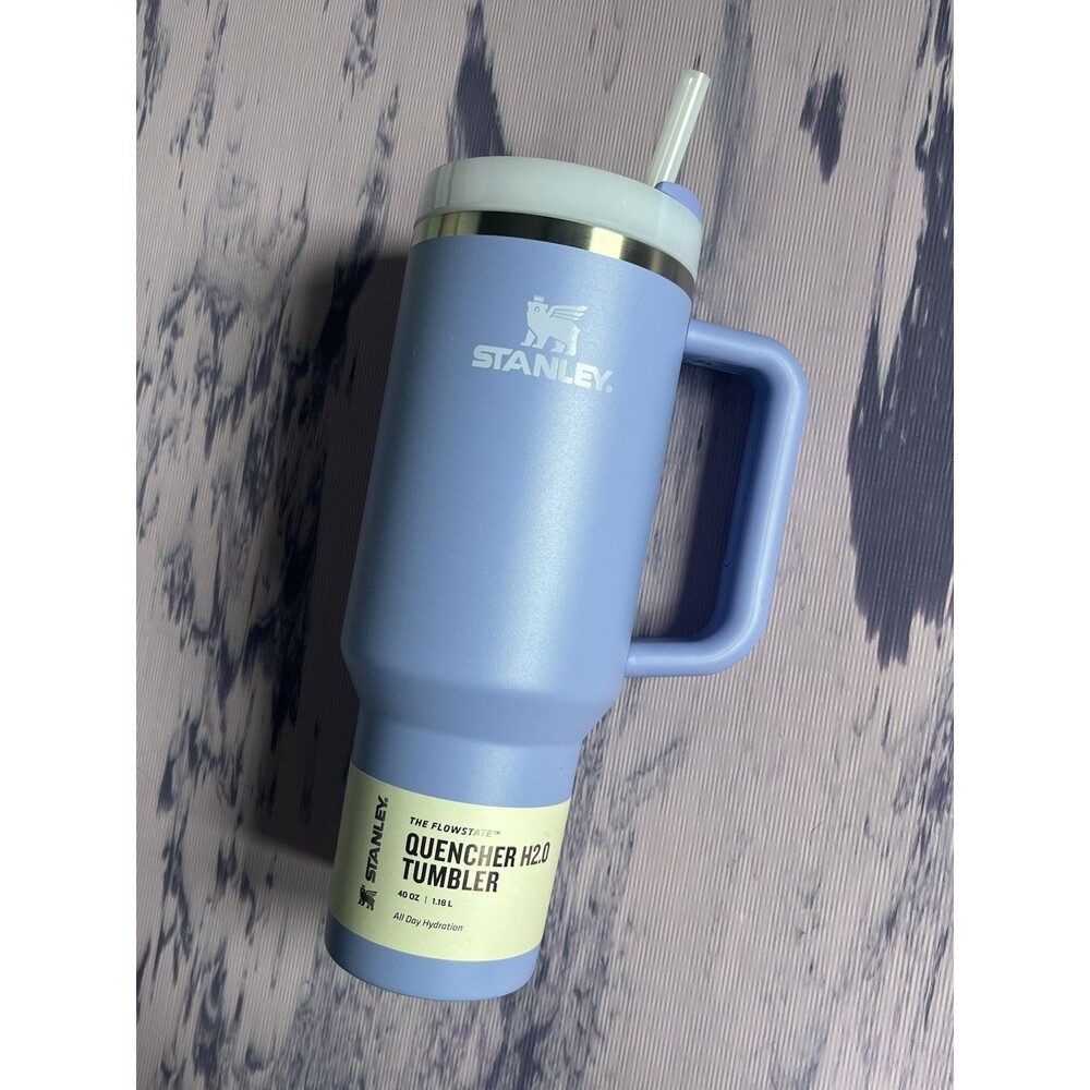 Stanley Flowstate Quencher H2.0 40oz Tumbler Purple New Water Bottle